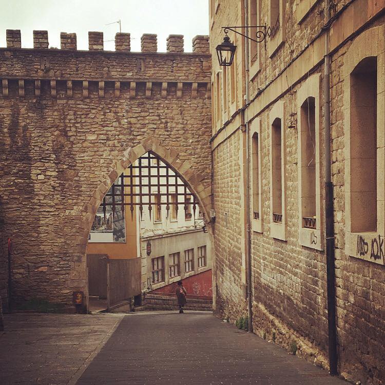 The old town of Vitoria, captial of the Basque Country