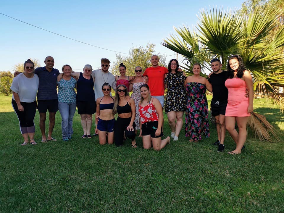 Photo of all the guests and organisers of the 2019 Corfu Retreat