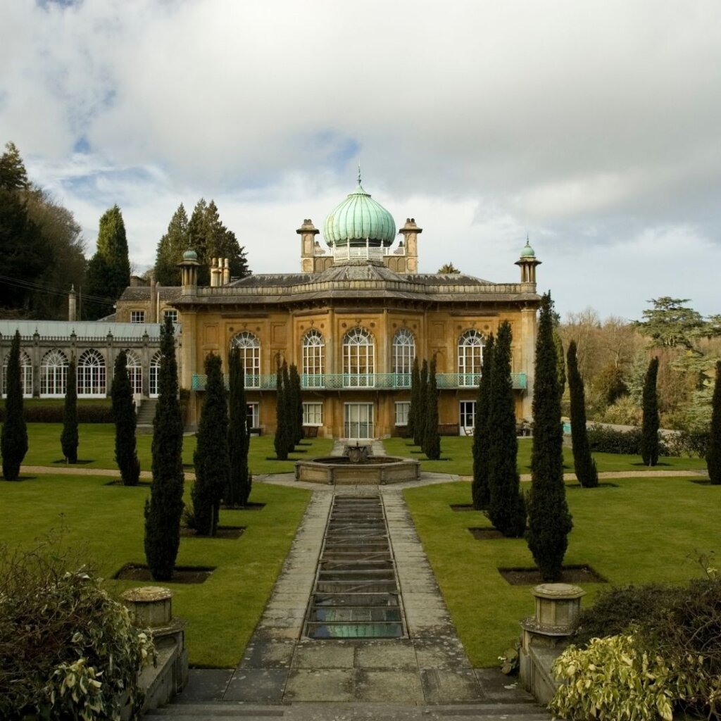 The beautiful Sezincote Manor with its hindu muslim architectural influences