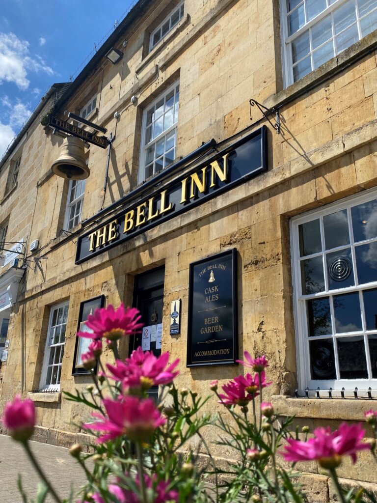 The Bell Inn Moreton, said to be the inspiration for Tolkien, from Lord of the Rings