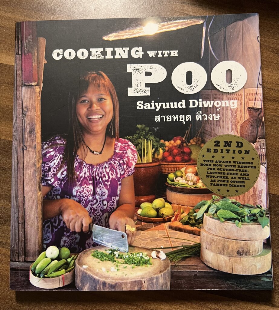 Image of the Cooking with Poo Thai recipe book