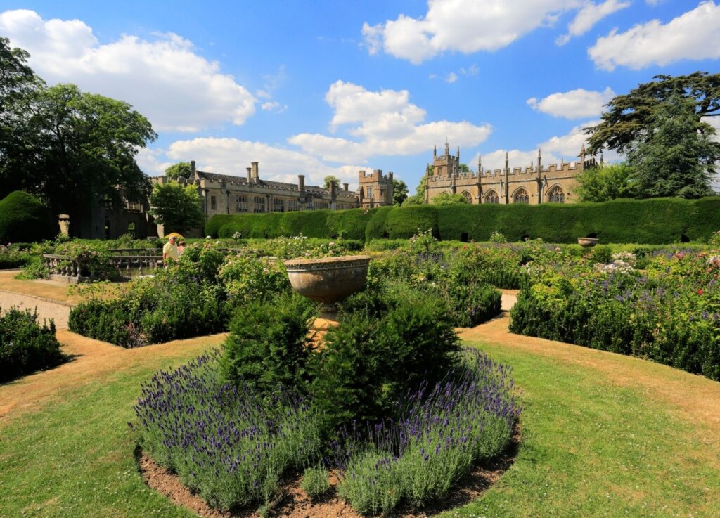 The grounds of Sudeley Castle, one of the best things to do in Winchcombe