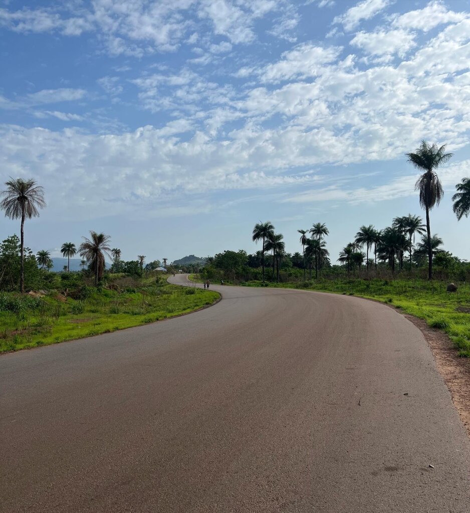 The Sierra Leone marathon tooks us through open road