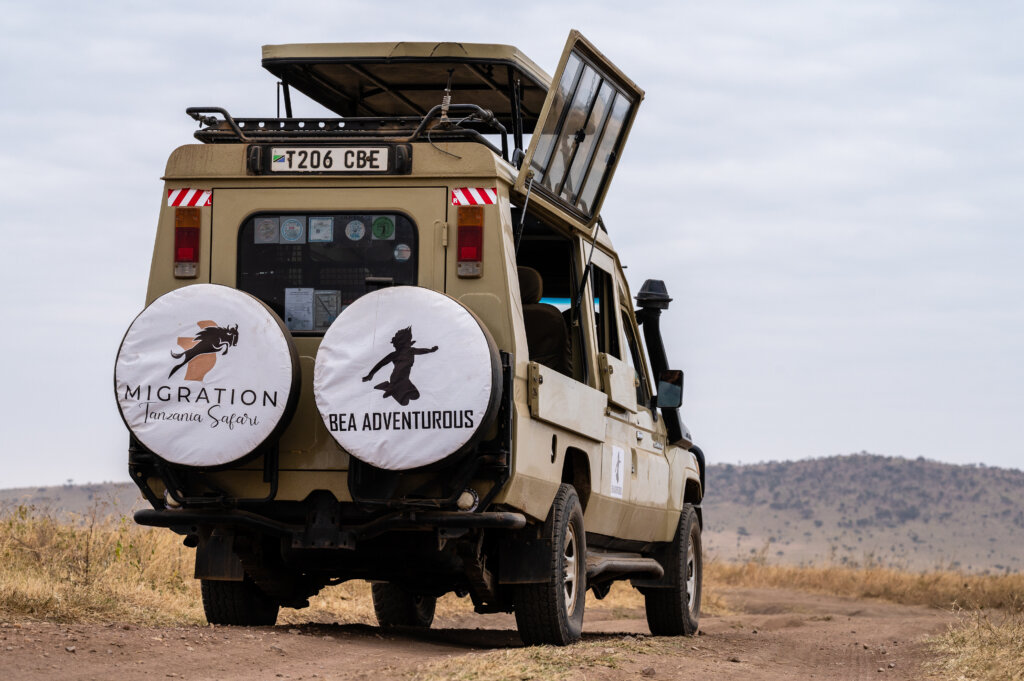 Our safari truck that we used during out 10 day Tanzania trip