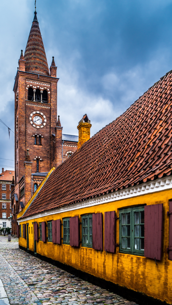 Beautiful architecture in Copenhagen - one of the best free things to do in the city is just wander