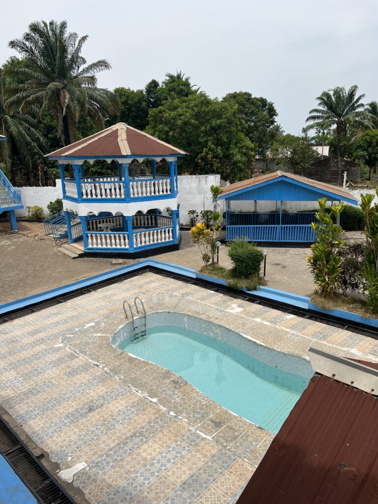 The Mena Hills swimming pool as seen from my room