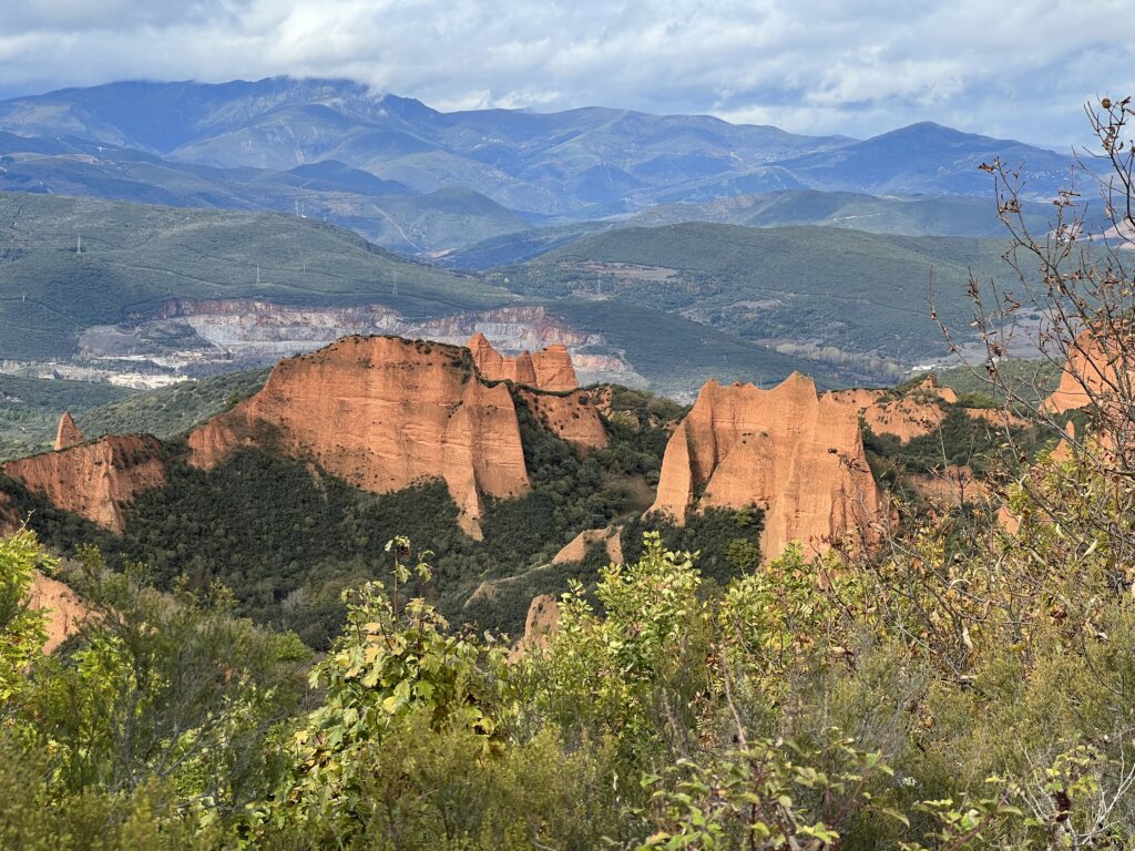 The incredible red rock formation of Las Medulas. Hard to believe it is even in Spain!