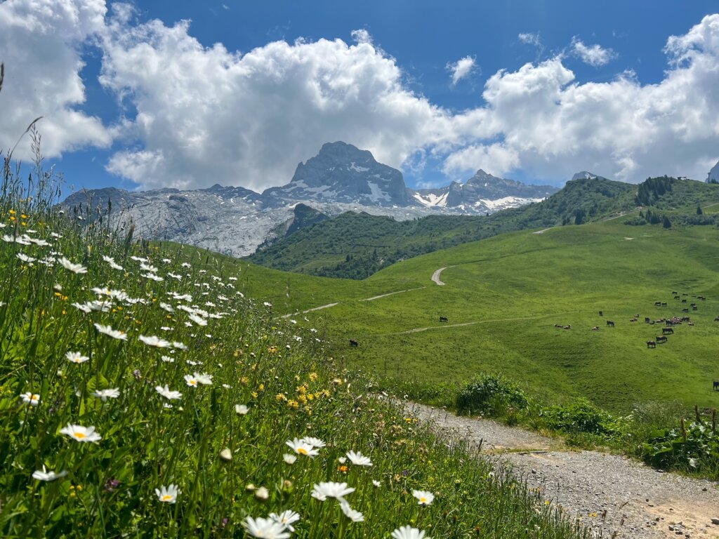 The stunning scenery of the Annecy Mountains - Col des Annes 