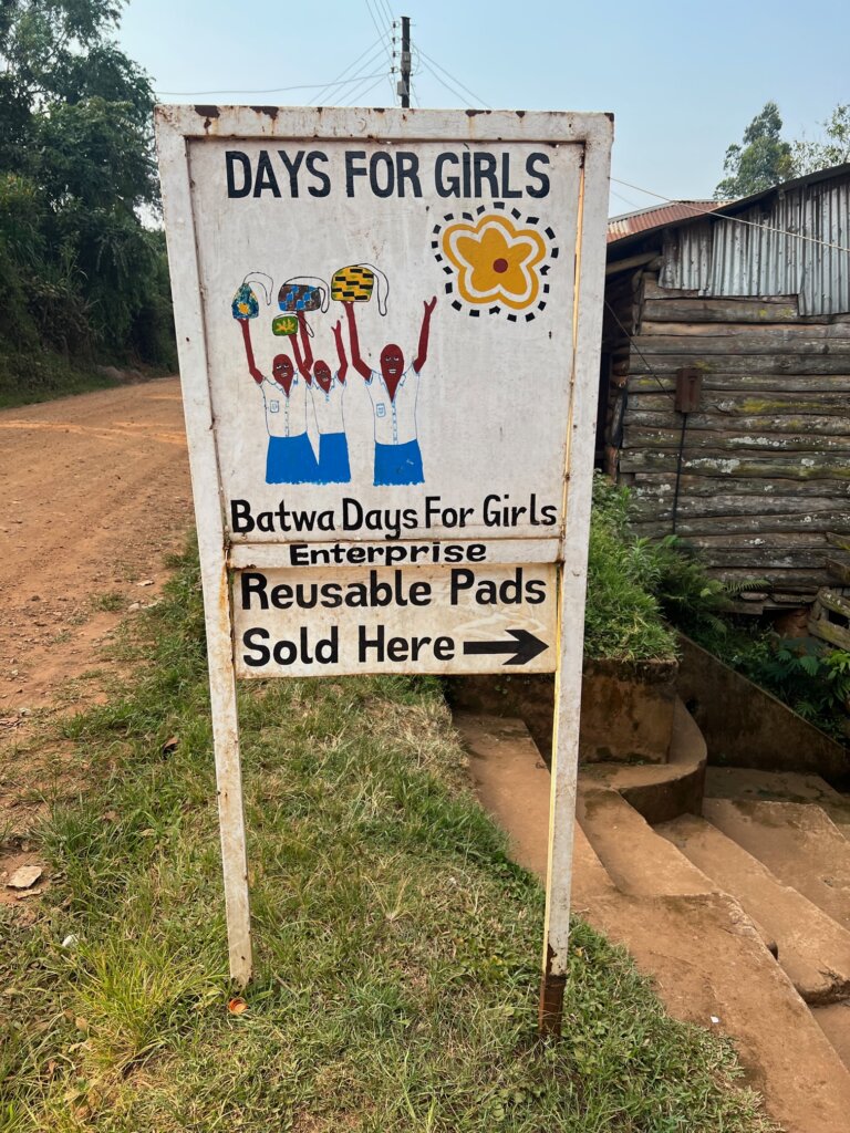 Days for Girls - Batwa Enterprise making Reusable Sanitary Pads