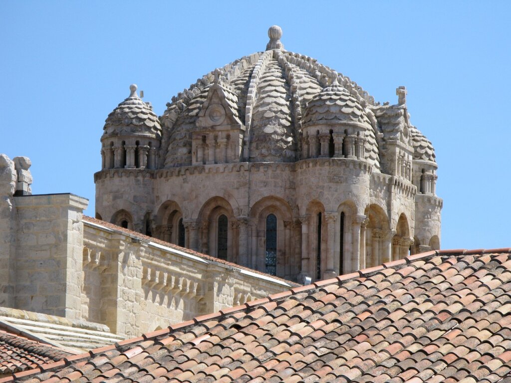 The dome of the Zamora Cathedral