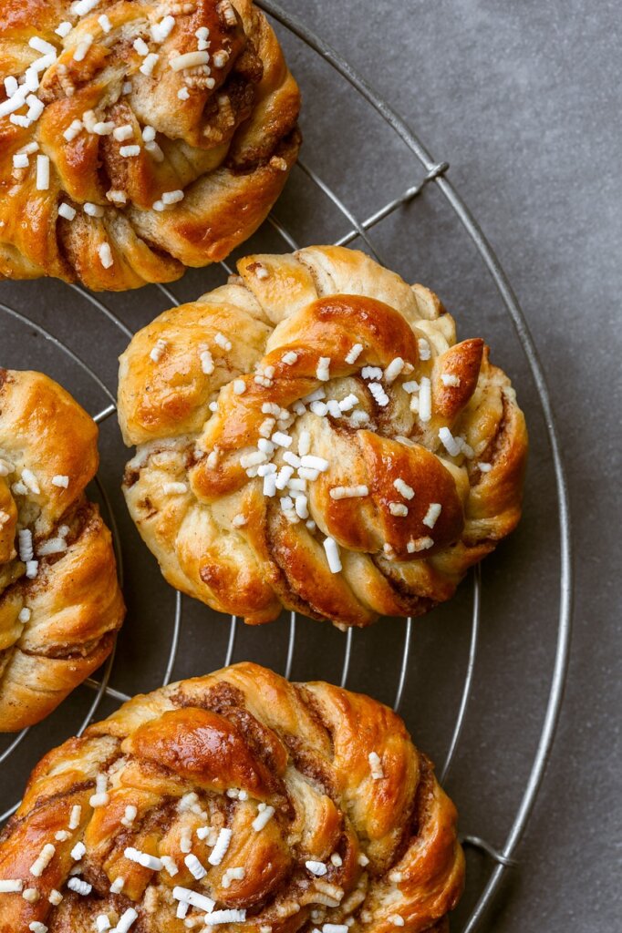 Kanelbullar, a traditional Swedish pastry