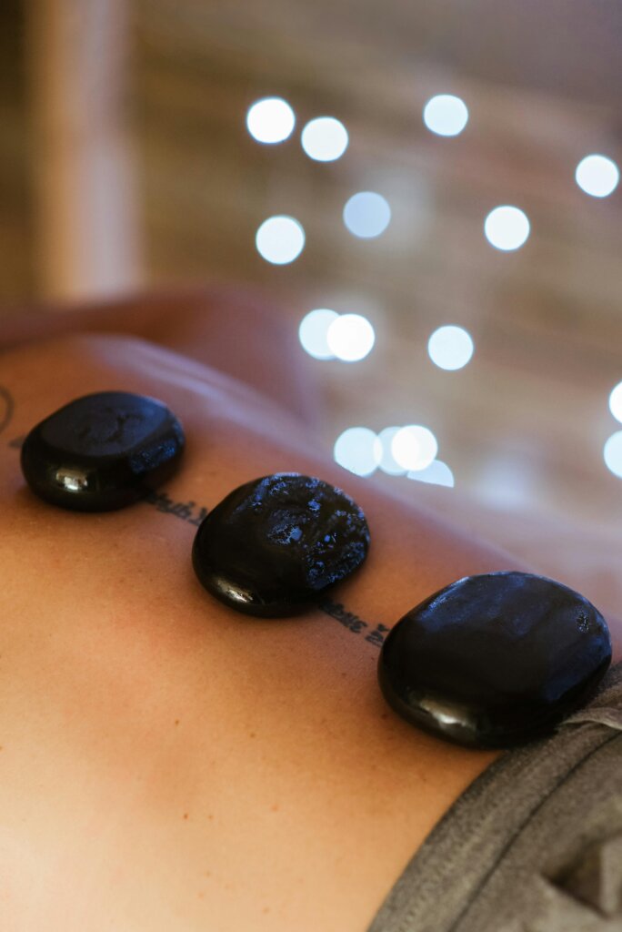 Hot stone massage