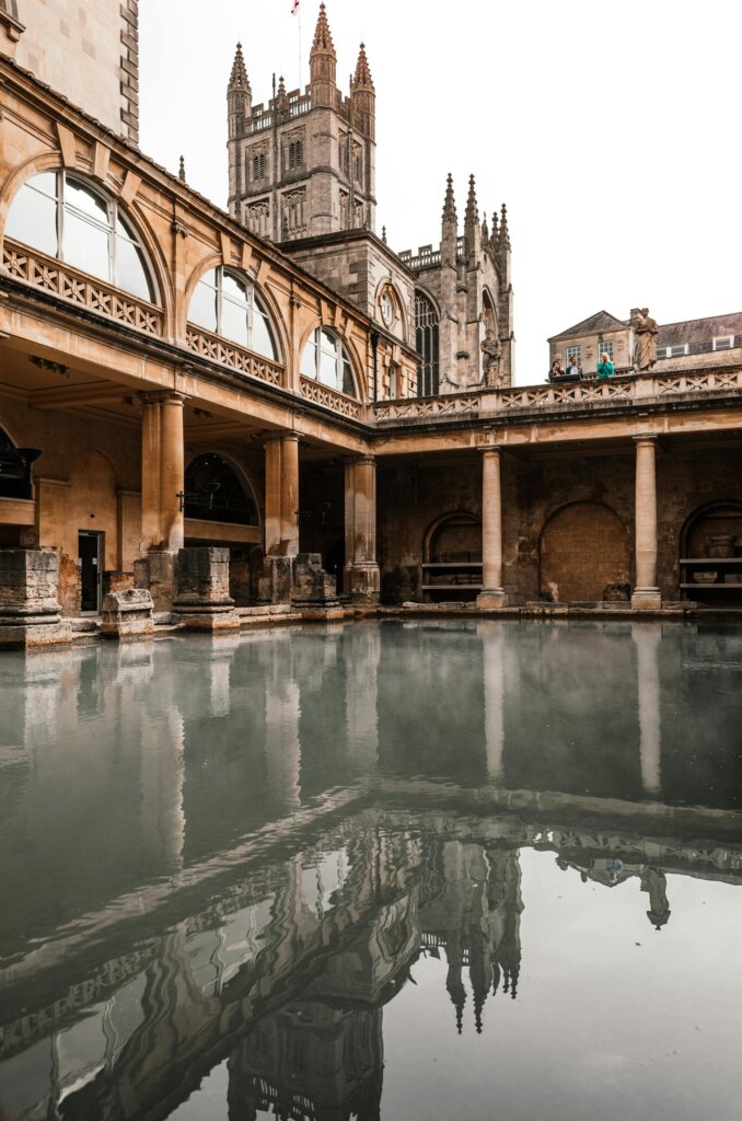 Roman Baths in the city of Bath