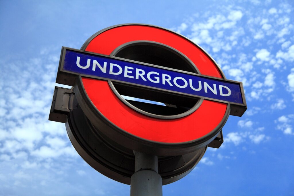 London underground sign