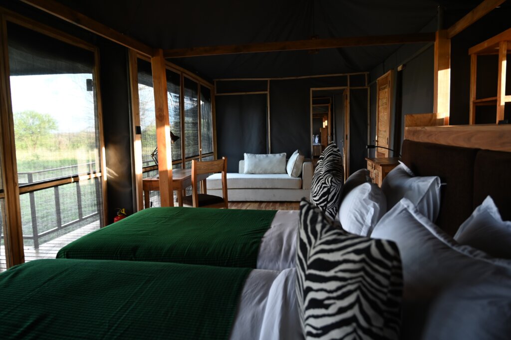 Family suite at Serenity Nyota Luxury Tented Camp in Serengeti