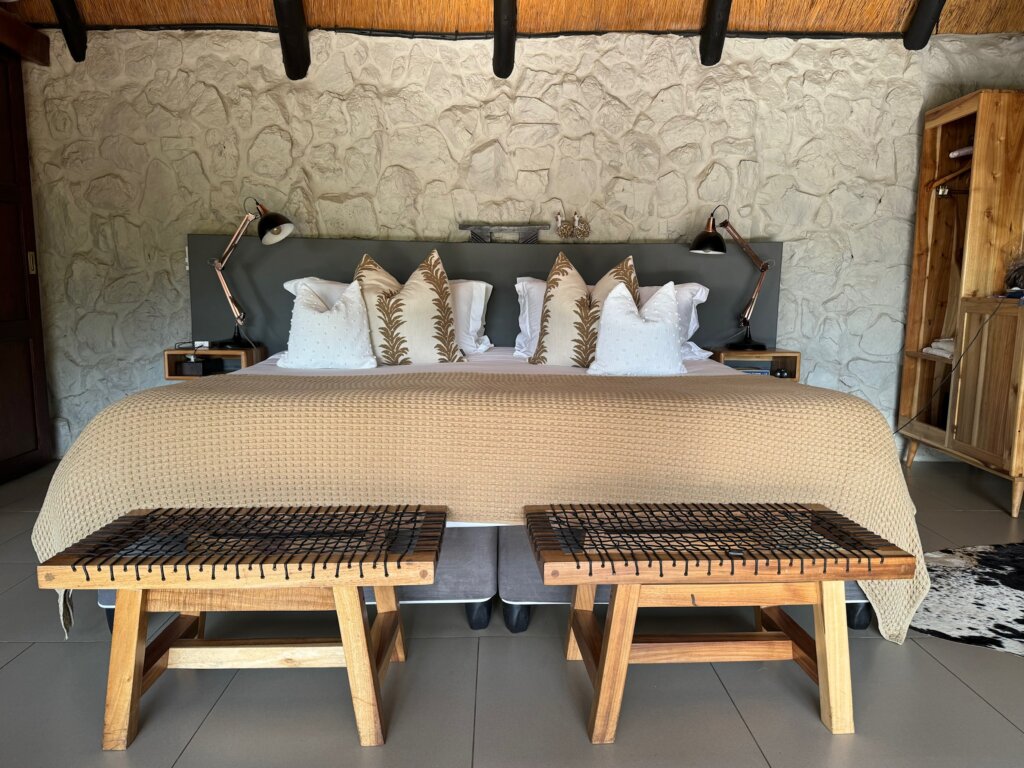 Bedroom at Leopard Mountain Lodge