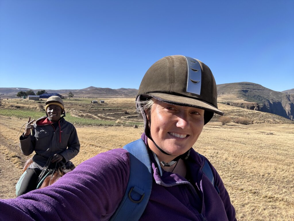 Horse riding in Lesotho