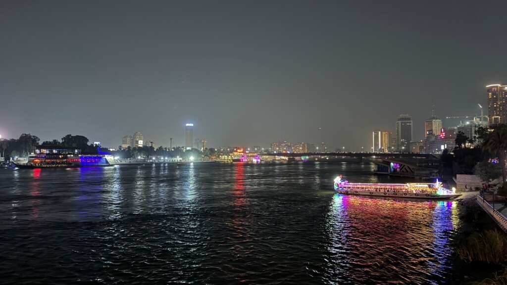 Nile at night