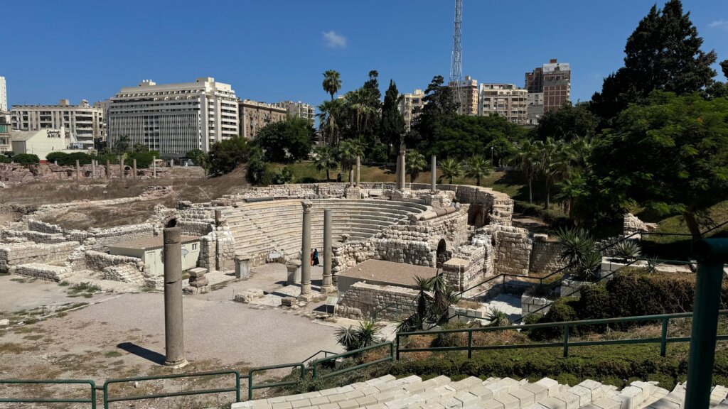 Roman amphitheatre - Alexandria