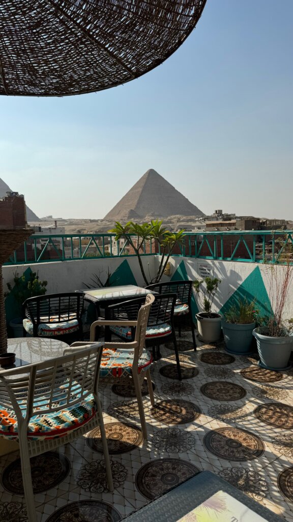 Where to stay in Cairo with views of Pyramids