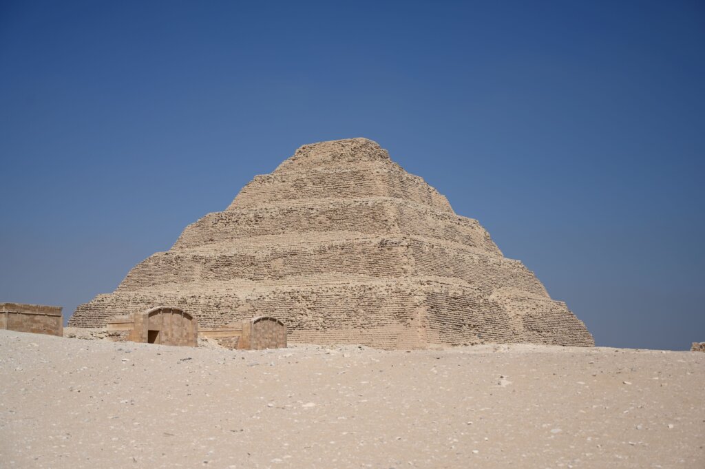 The Step Pyramid in Saqqara