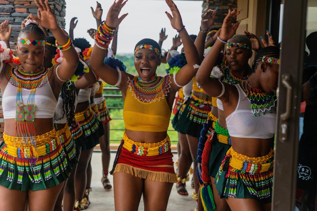 energetic zulu traditional dance celebration, KwaZulu-Natal Safaris